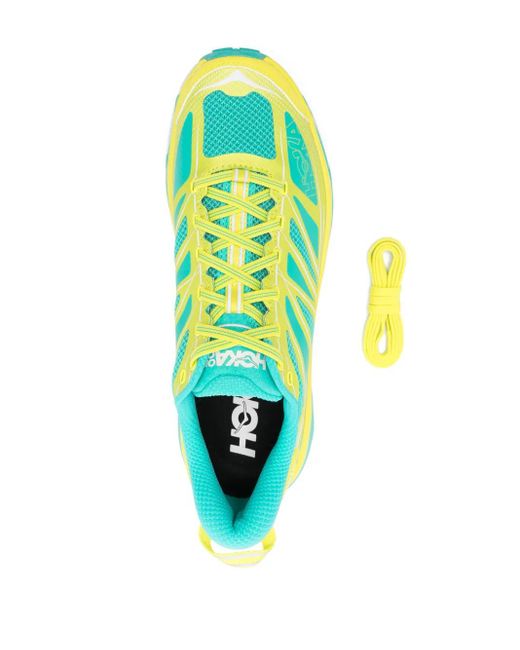 Hoka One One Green Mafate Speed 2 Sneakers