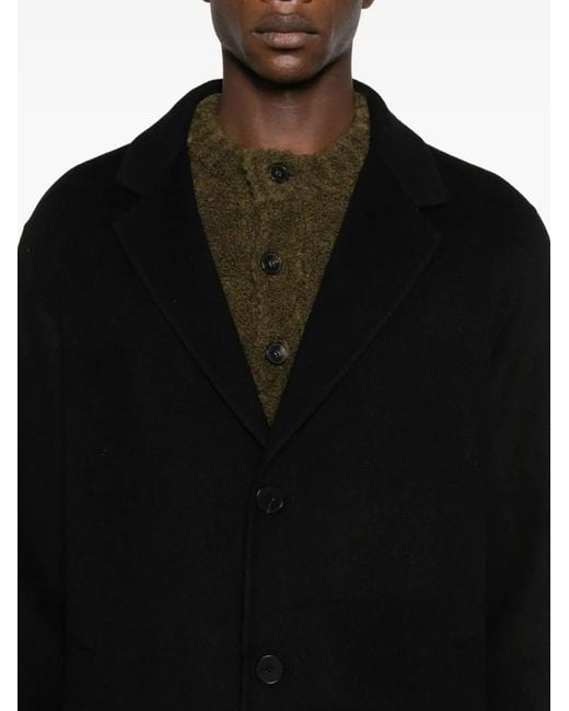 Amaranto Button-Down Jas in het Black voor heren