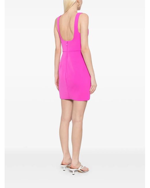 Acler Pink Hewto Midi Dress