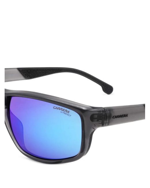 Carrera Blue Rectangle-Frame Sunglasses for men