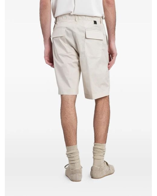 Low Brand Natural Elasticated-Waistband Shorts for men
