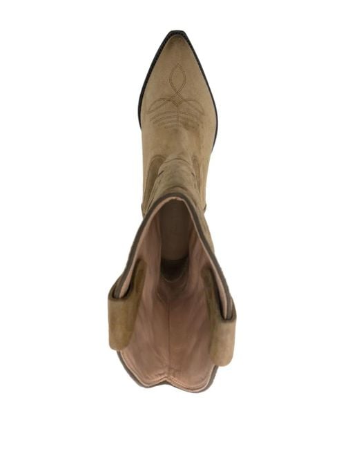 Botas Duerto estilo western Isabel Marant de color Brown