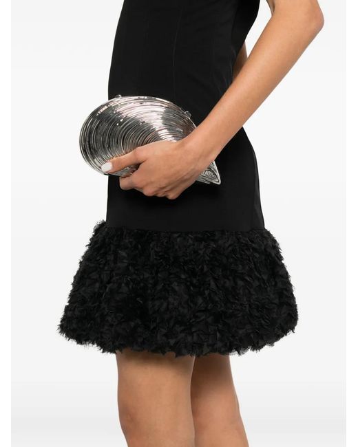 Aniye By Black Strapless Ruffled-Trim Mini Dress