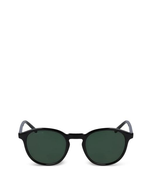 Lacoste Green Round-Frame Sunglasses