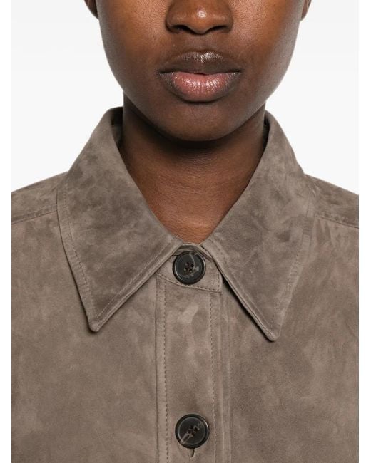 Arma Button-Up Jas in het Brown