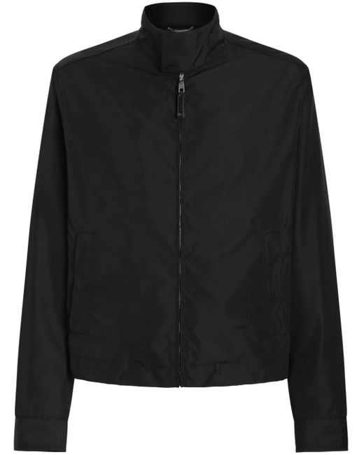 Dolce & Gabbana Bomberjack Met Rits in het Black voor heren