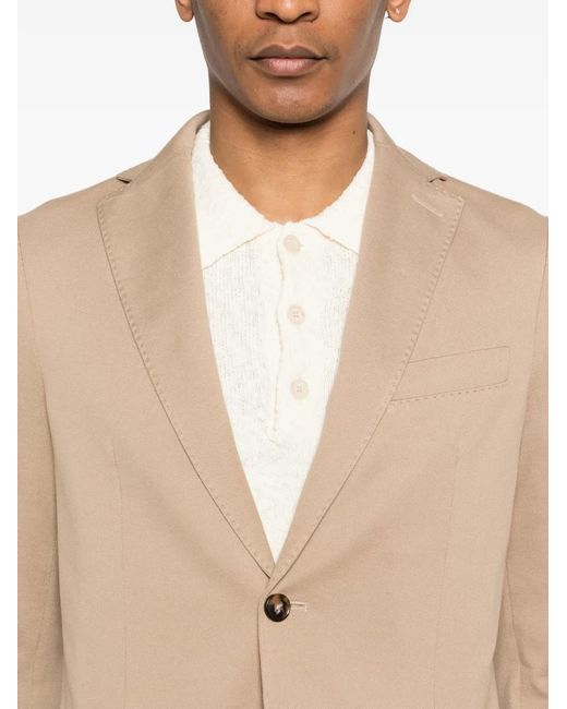 Circolo 1901 Natural Single-Breasted Blazer for men