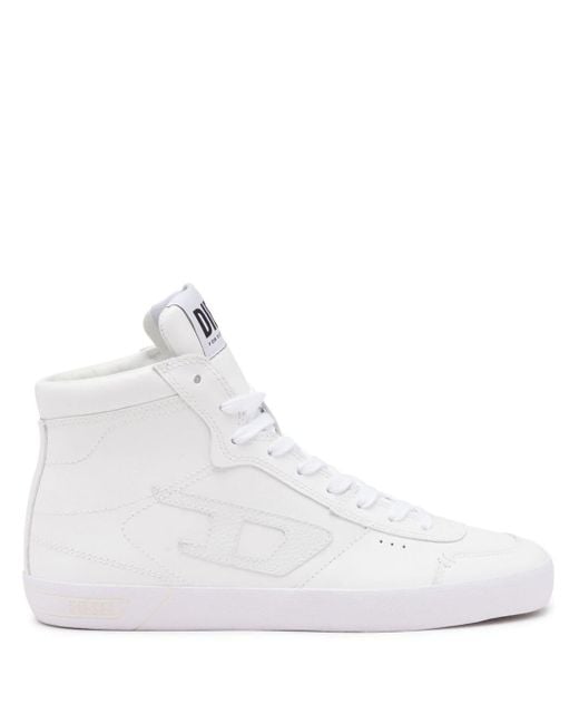 DIESEL S-leroji Sneakers Met Logopatch in het White voor heren