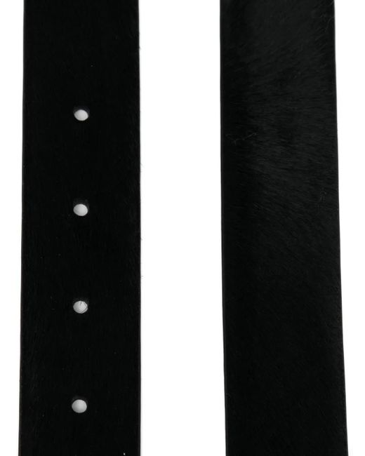 Khaite White Leather Belt