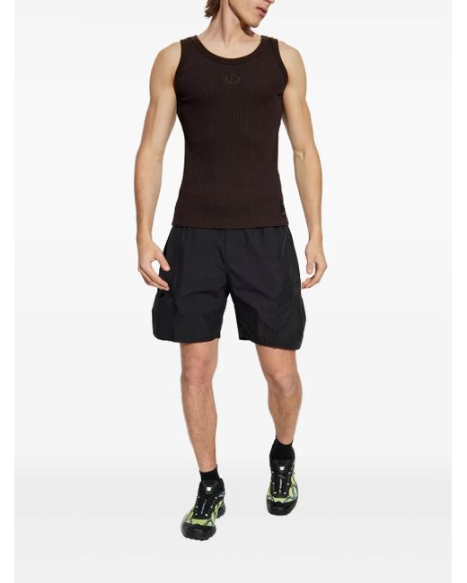 Represent Blue Cargo Shorts for men
