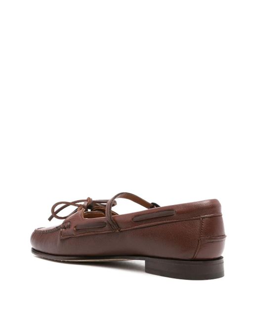 Hereu Brown Lorea Loafers
