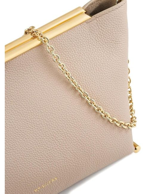 Aquazzura Natural Galerie Clutch Bag
