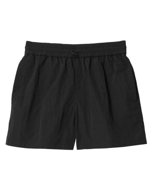 Pantalones cortos de chándal con bordado EKD Burberry de color Black