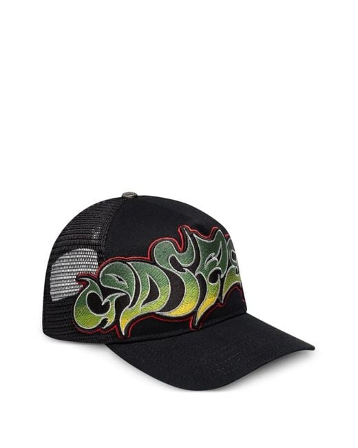 Godspeed Black Embroidered Trucker Hat for men