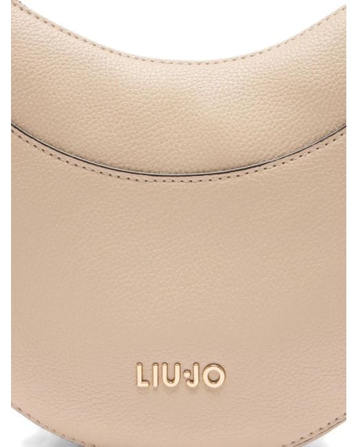 Liu Jo White Medium Tassel Crescent Cross Body Bag