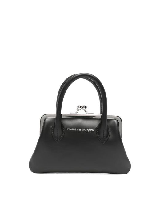 Comme des Garçons Black Top Handle Mini Bag
