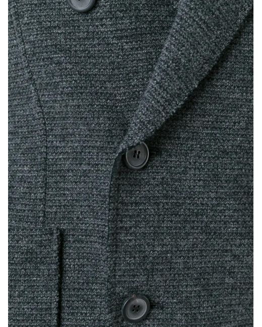 Double Breasted Jacket di Lanvin in Black da Uomo