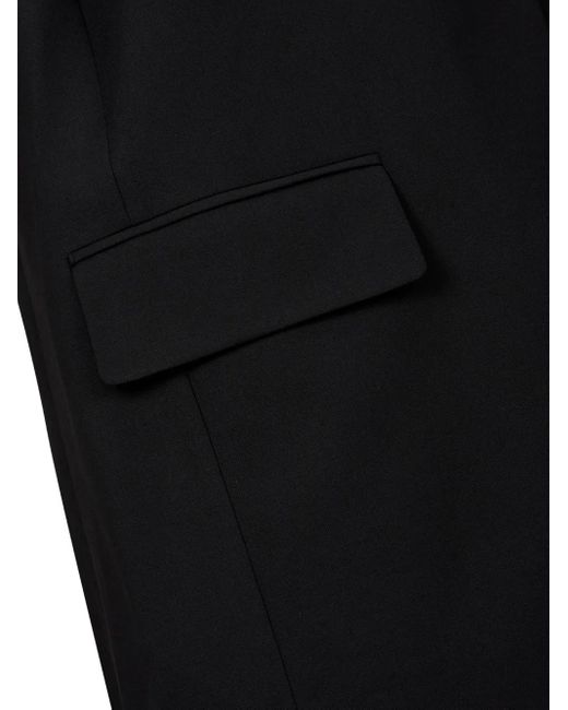 Veste Boutonnée À Détail De Fente Studio Tomboy X en coloris Black