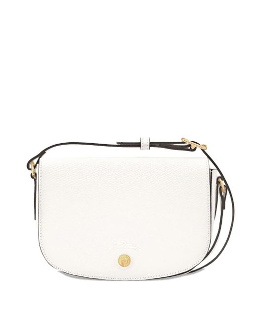 Longchamp White Small Épure Crossbody Bag