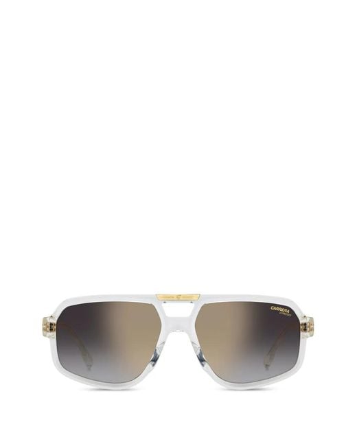 Carrera White Victory 26/S Pilot-Frame Sunglasses for men
