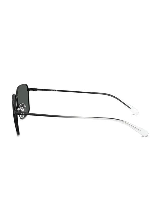 ARMANI EXCHANGE Gray Square Sunglasses