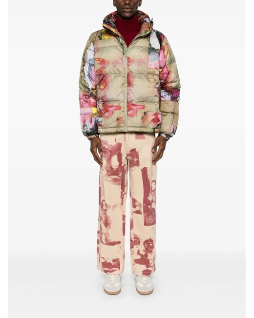 Kidsuper Pink Faces Collage Jacket for men