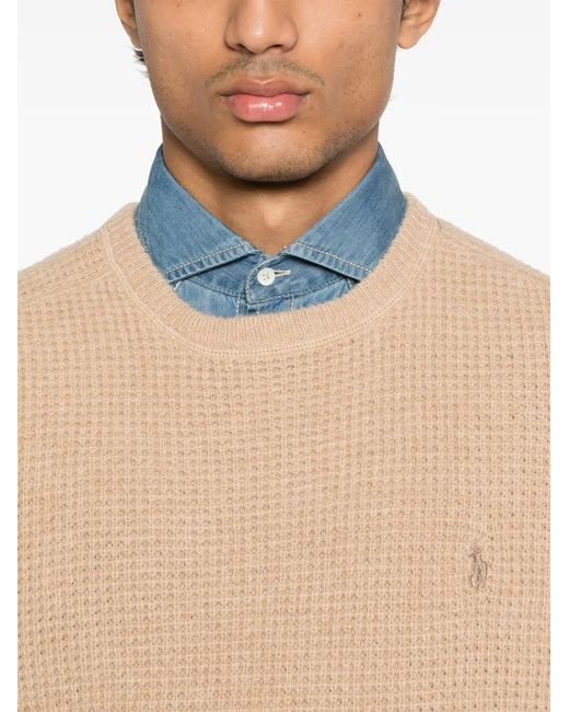 Polo Ralph Lauren Natural Polo Pony Sweater for men