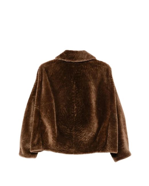 Manzoni 24 Brown Shearling Jacket