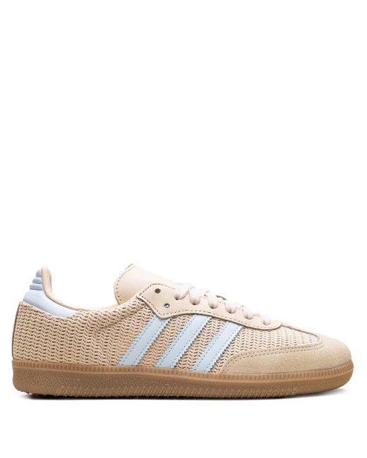 Zapatillas Samba OG Core Black/Sand Strata/Sky Tint Adidas de color White
