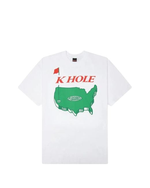 Pleasures White Graphic-Print T-Shirt for men
