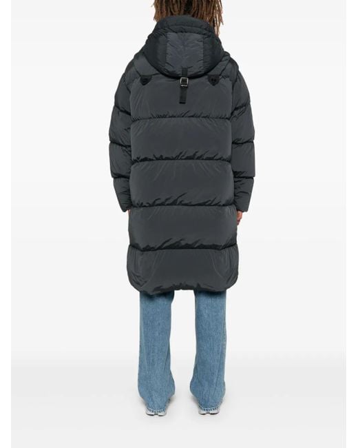 C P Company Black Nycra-R Coat for men
