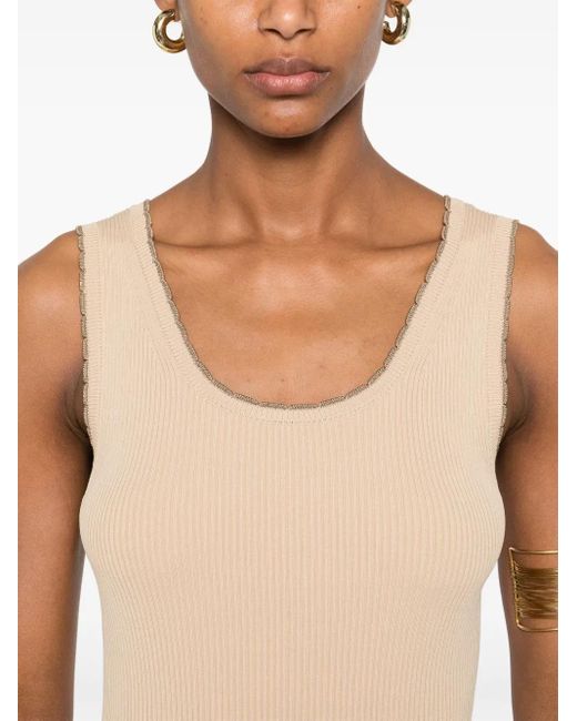 Zimmermann Ascension Scallop タンクトップ Natural