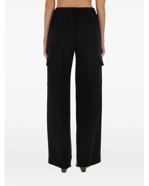 Pantalones Con Bolsillos Aspesi de color Black