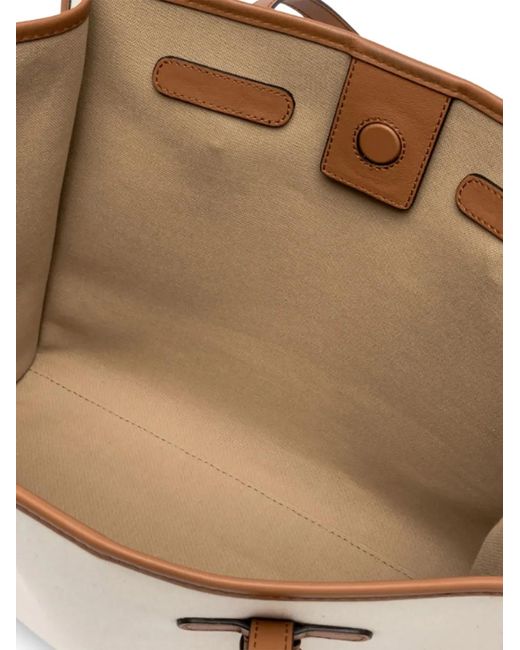 MARCELLA CLUB Natural Knot-Detail Shoulder Bag