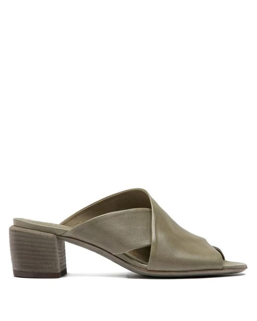 Officine Creative Gray 50Mm Hadry 007 Cross-Strap Block-Heel Sandals