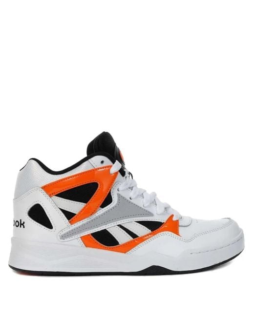 Reebok White Royal Bb4590 High 2 /Smash" Sneakers for men