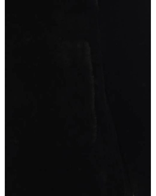 Blancha Black Zip-Up Shearling Jacket