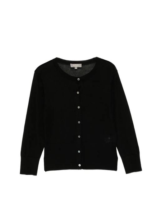 N.Peal Cashmere Black Cardigan Darcie