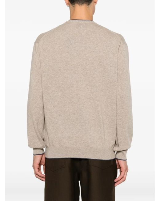 Paul & Shark Natural Crewneck Sweater for men