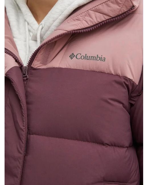 Columbia Bulo Point Iii Donsjack Met Capuchon in het Purple
