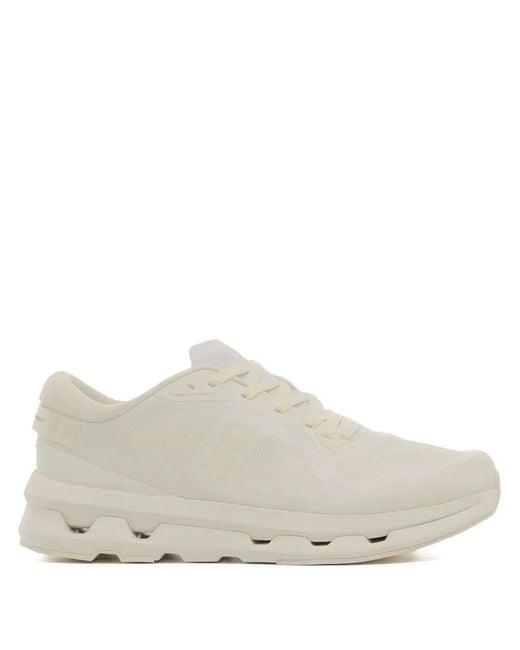 On Shoes White Cloudze Lace-Up Sneakers for men