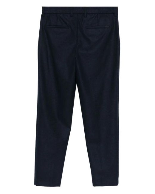 Boss Blue Drawstring Trousers for men