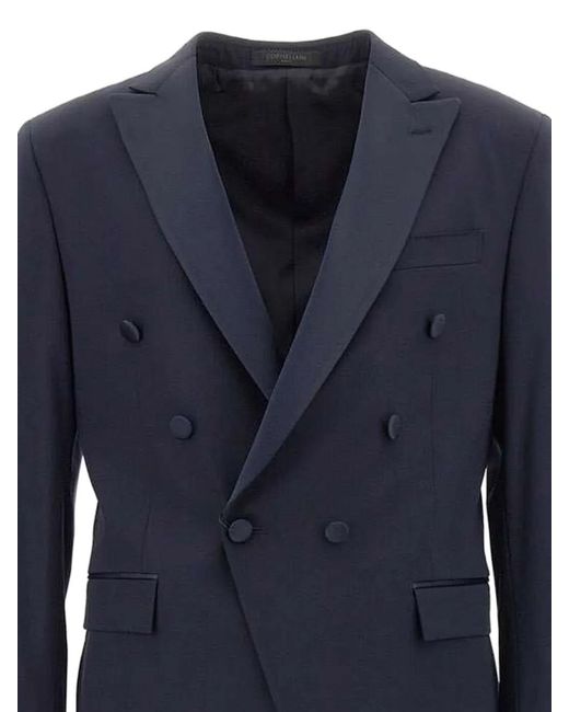 Corneliani Blue Wool Suit for men