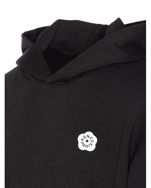 Sudadera con capucha KENZO de hombre de color Black