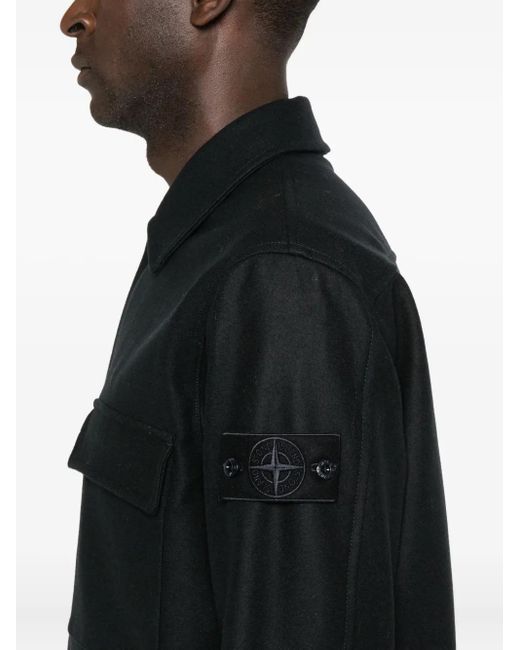 Stone Island Black Shirt for men