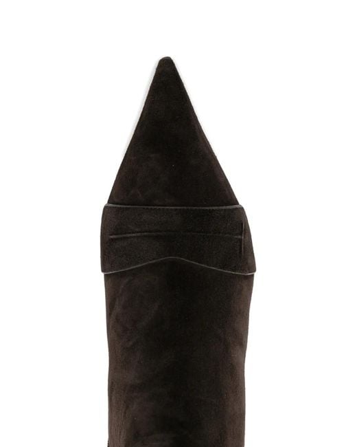 Tom Ford Black Pointed Toe Boots
