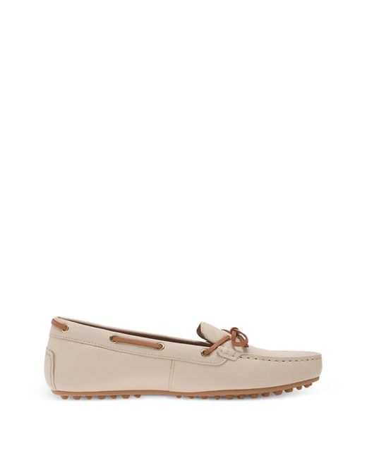 Geox White Kalistena Loafers