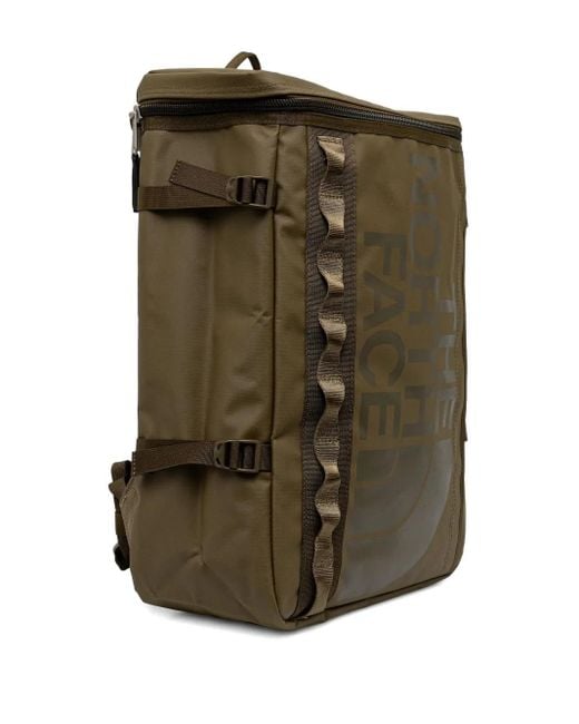 The North Face Green Logo-Plaque Backpack