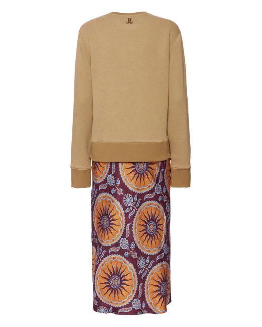 LaDoubleJ Natural Jazzy Midi Dress