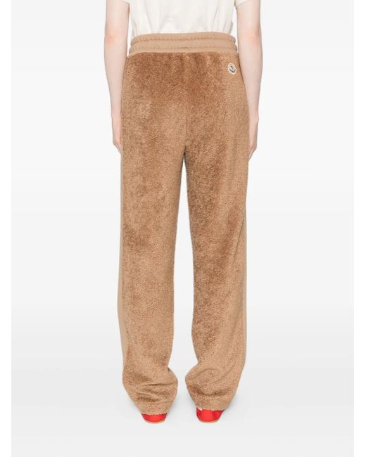 Moncler Natural Teddy Panelled Track Pants